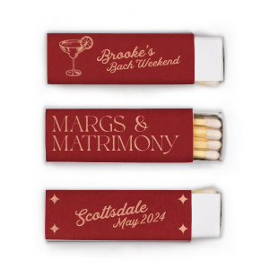 Margs and Matrimony Lipstick Matchbox
