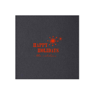 Decorate your home with the most-wanted season napkin this year. This Retro Snowflakes Napkin will bring the Christmas vibe for sure, your guests will agree!