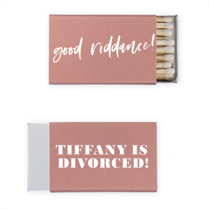 A divorce is a time of change, and an opportunity to party! Say good riddance to the past and throw a divorce party. 