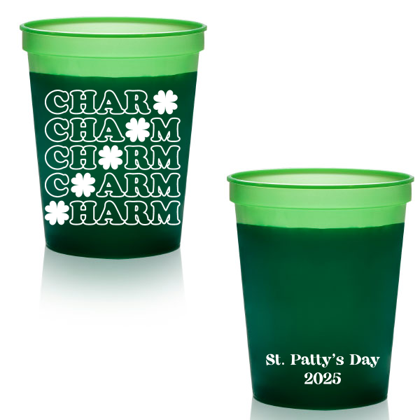 St. Patrick's Day Charm Clover Cup