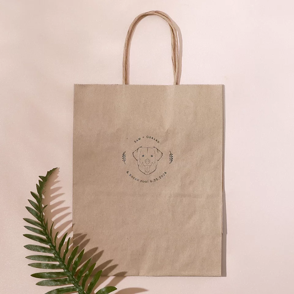 And The Dog Leaf Frame Bag