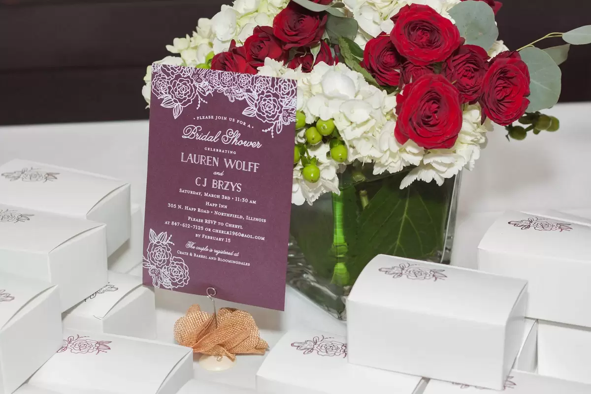 bridal shower cake boxes