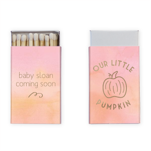 Our Little Pumpkin Match