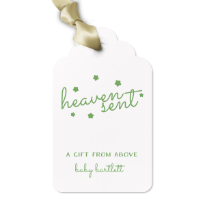 The ever-popular Stardream Sky Blue Luggage Gift Tag with Matte White Foil are a must-have for your next event—whatever the celebration!