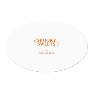 The Spooky Sweets Label will elevate your Halloween festivities! This custom sticker can be adorned from anything from halloween bags to cups. Perfect for companies to use at office parties or Halloween events at home. 