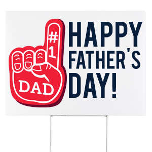 Father's Day Yard Sign