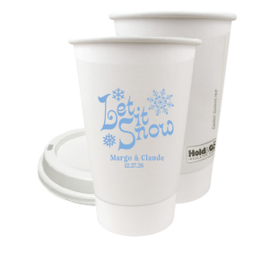 Celebrate the most wonderful time of the year with the Let It Snow Cup. A classic and cheerful design that is sure to warm hearts through the chilly holiday season. Available in a variety of colors and styles to best suit your tastes and needs. 