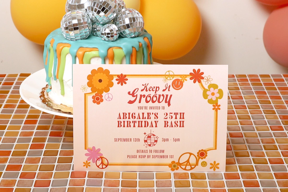 custom invitation for your birthday party