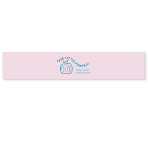 Personalized Ballet Pink Satin Ribbon 1.5" with Satin Teal / Peacock Foil has a Pumpkin graphic and is good for use in Thanksgiving, Halloween themed parties and can't be beat. Showcase your style in every detail of your party's theme!