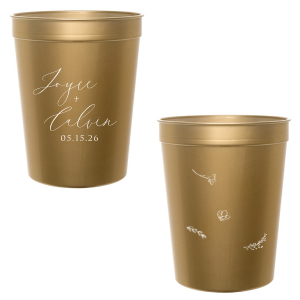 ForYourParty's Floating Floral Cup is good for use in Invitation themed parties and will add that special attention to detail that cannot be overlooked.