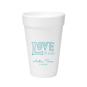 TikTok Custom Printed 16oz Foam Cups 50ct – JJ's Party House