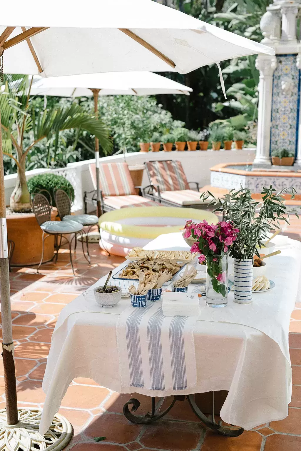 choose a lovely outdoor space for your pandemic baby's party