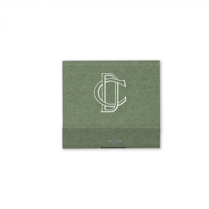 Elevate your celebration with the Linked Initials Wedding Match, a symbol of unity and love. One side gracefully displays "Just Married" in elegant script, while the other side artistically intertwines the couple's initials, representing their linked union. This creative design adds a sophisticated touch to any wedding celebration. 