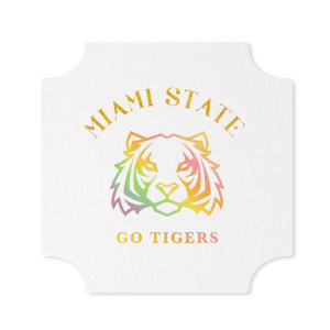 Show off your school spirit with our chic, custom coasters! Crafted from high-quality materials, you can personalize them with your school name or mascot. Ideal for rush events, sorority giveaways, and toga parties. Be the talk of Greek Week and protect your surfaces in style. A must-have for any proud student or alum!