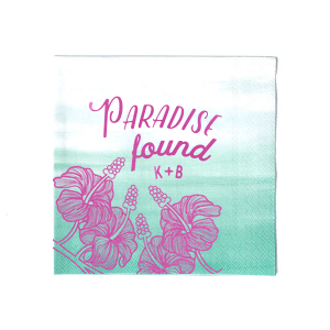 Paradise Found Tropical Napkin