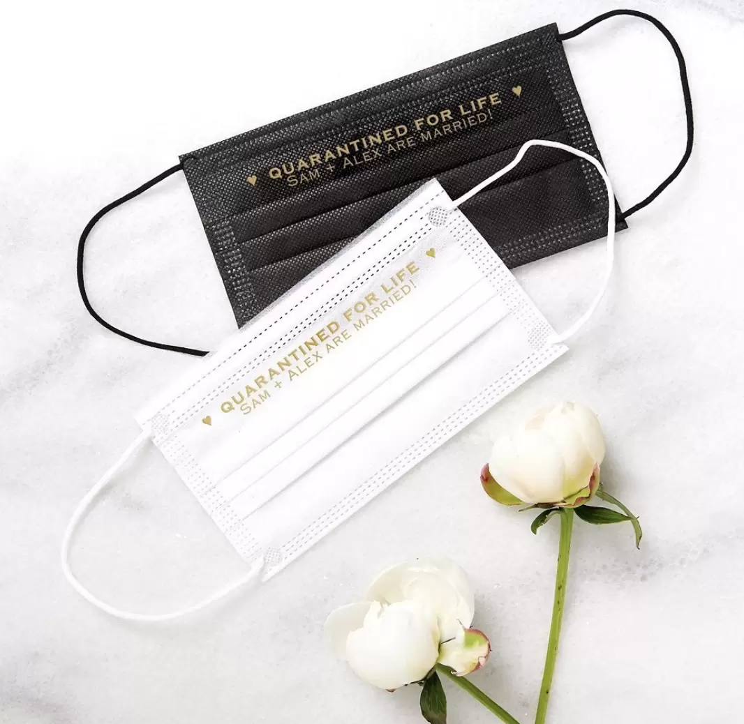 Quarantined for Life Disposable Face Masks