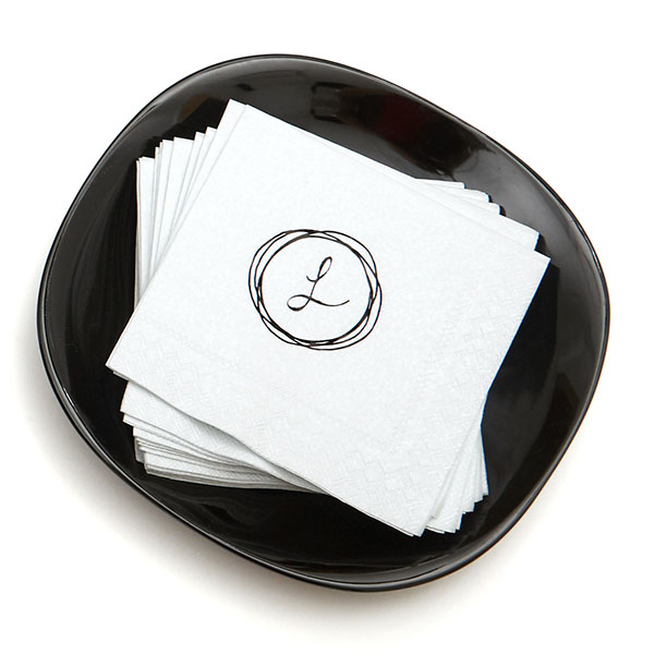 modern vintage napkin