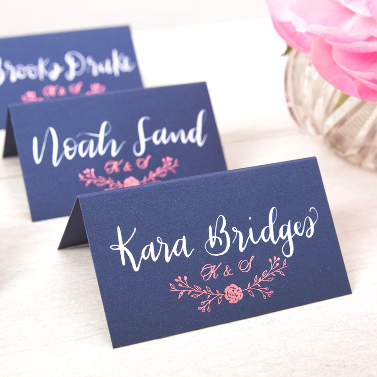 Shop the Florally Elegant Collection Custom Place Cards