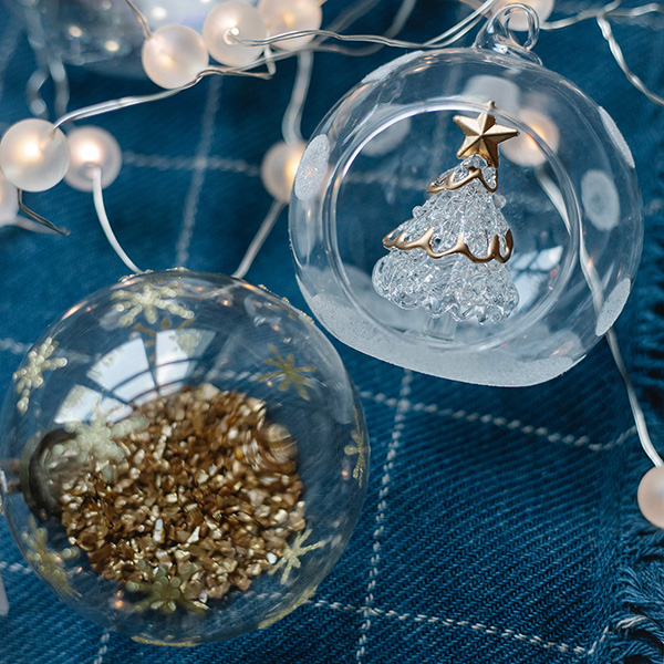 colorful Christmas decorations