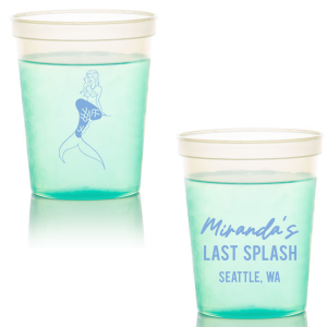 Mermaid Bachelorette Cup