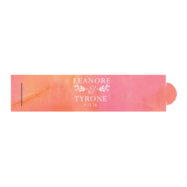 Our beautiful custom Watercolor Hibiscus Tea Favor with Matte White Foil has a Twig Flourish graphic and is good for use in Accents, Floral, Lovely Press themed parties and couldn't be more perfect. It's time to show off your impeccable taste.