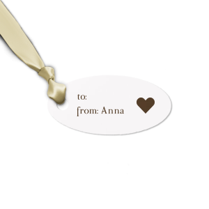 ForYourParty's elegant Poptone Teal/Peacock Rectangle Gift Tag with Matte White Foil has a Solid Heart graphic and is good for use in Wedding, Hearts, Anniversary themed parties and are a must-have for your next event—whatever the celebration!