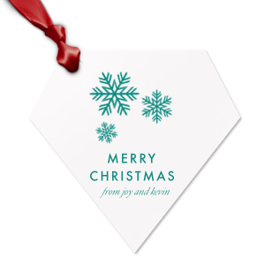 Decorate your gift like never before. This Letterpress Gift Tag with amazing graphics with Snowflakes and Merry Christmas letters will make their day! Get your Gift Tag now! 
