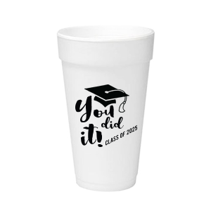 20 oz. Styrofoam Cups: F Bomb – Pop & Pour Party Co