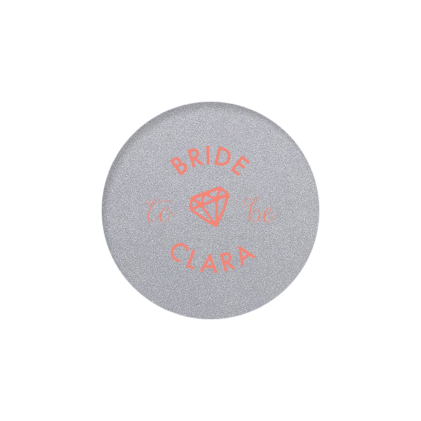 Seal bridal shower delights with the Bride to Be Diamond Label, where 'Bride' and 'to be' frame an exquisite diamond graphic. Below, the future bride's name shines, adding a touch of pre-wedding sparkle that hints at the joyous journey ahead.