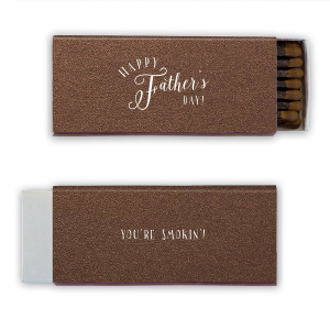 Happy Father's Day Matchbox