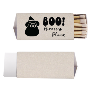 Feel the magic of the Witchy Cat Match! More cute than creepy, this design featuring a chubby black cat is ideal for lighting séances or scented candles in your home. Perfect for anyone with a feline familiar!