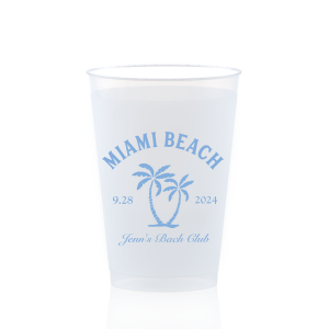 Bachelorette Beach Party Palm Breeze Cup