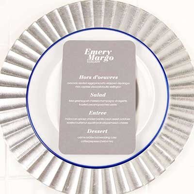 Rounded Corner Menu - Thermography