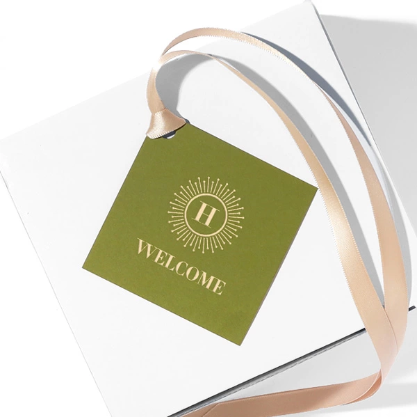 Square Gift Tag (Foil)