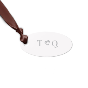 The ever-popular Poptone Dark Olive Round Gift Tag with Matte White Foil has a Diamond graphic and is good for use in Wedding, Bridal Shower, Engagement themed parties and will look fabulous with your unique touch. Your guests will agree!