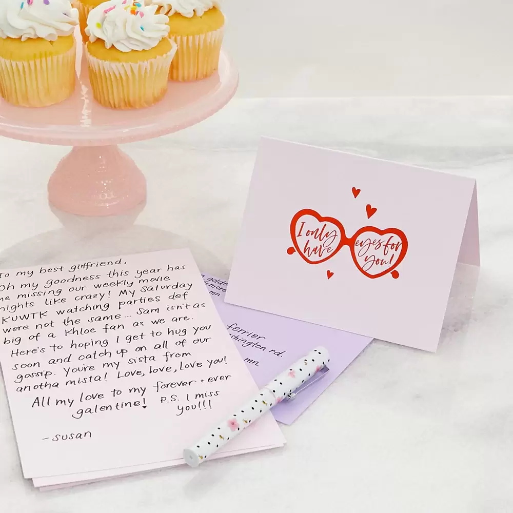 Create your custom designed Valentine's Day cards with For Your Party