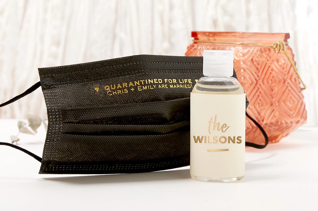 2020 Party Essentials: Custom Face Masks and Personalized Hand Sanitizer