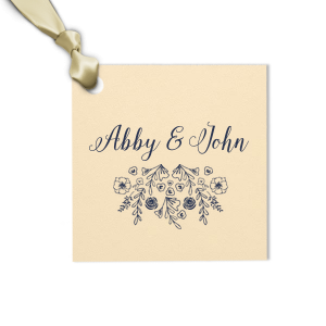 Our custom Poptone Mint Diamond Gift Tag with Shiny Amethyst Foil has a Rose Pattern graphic and is good for use in Accents, Floral, Wedding themed parties and can't be beat. Showcase your style in every detail of your party's theme!