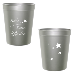 Our custom Silver 16 oz Stadium Cup with Matte White Ink Cup Ink Colors will add that special attention to detail that cannot be overlooked.