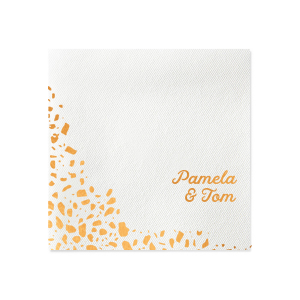 Vegas Baby Retro Names Napkin
