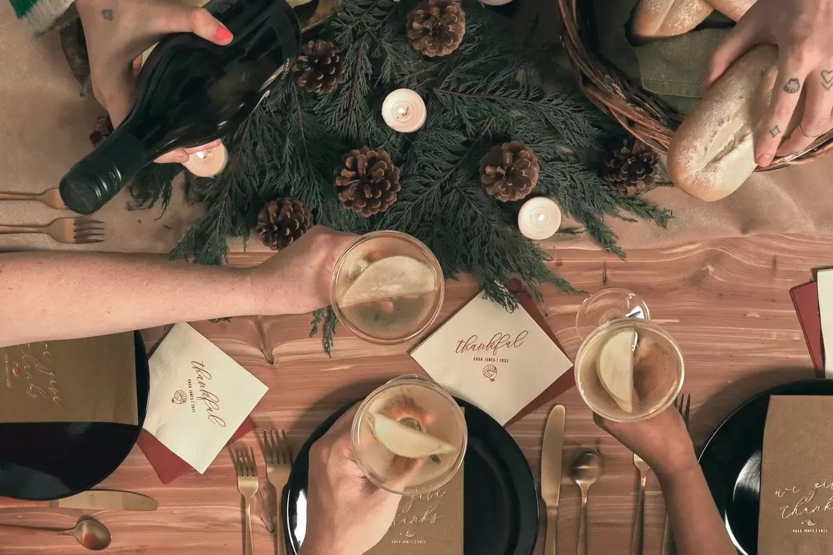 personalized your friendsgiving decor with cottage core elements this year