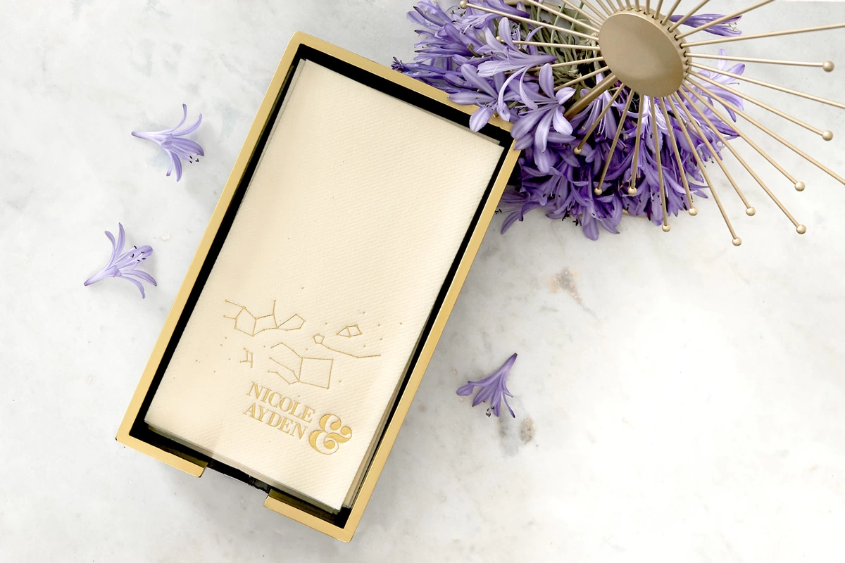 give your mom personalized guest hand towels for Mother's Day