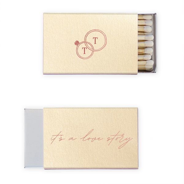 It's A Love Story Matchbox
