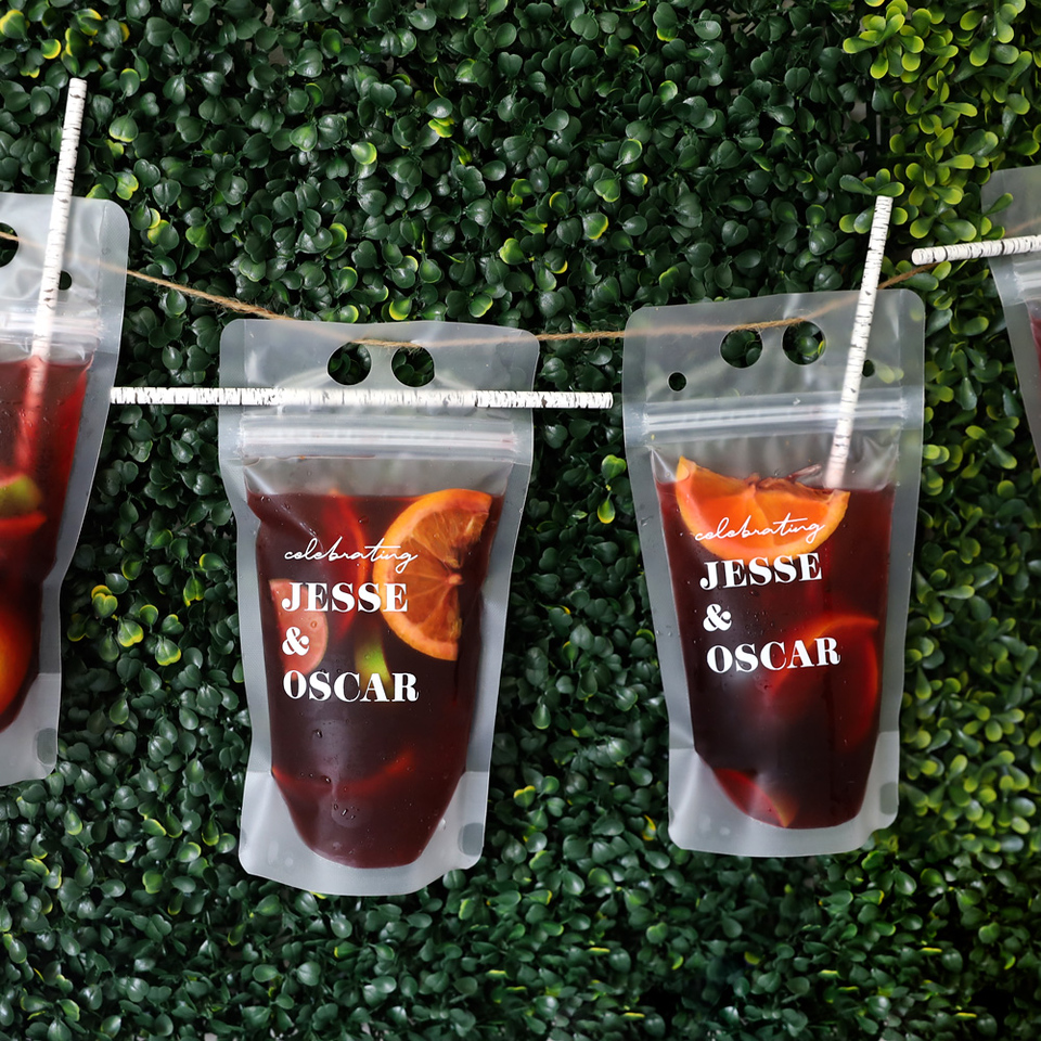 Hinterland Honeymoon Celebrating Drink Pouch