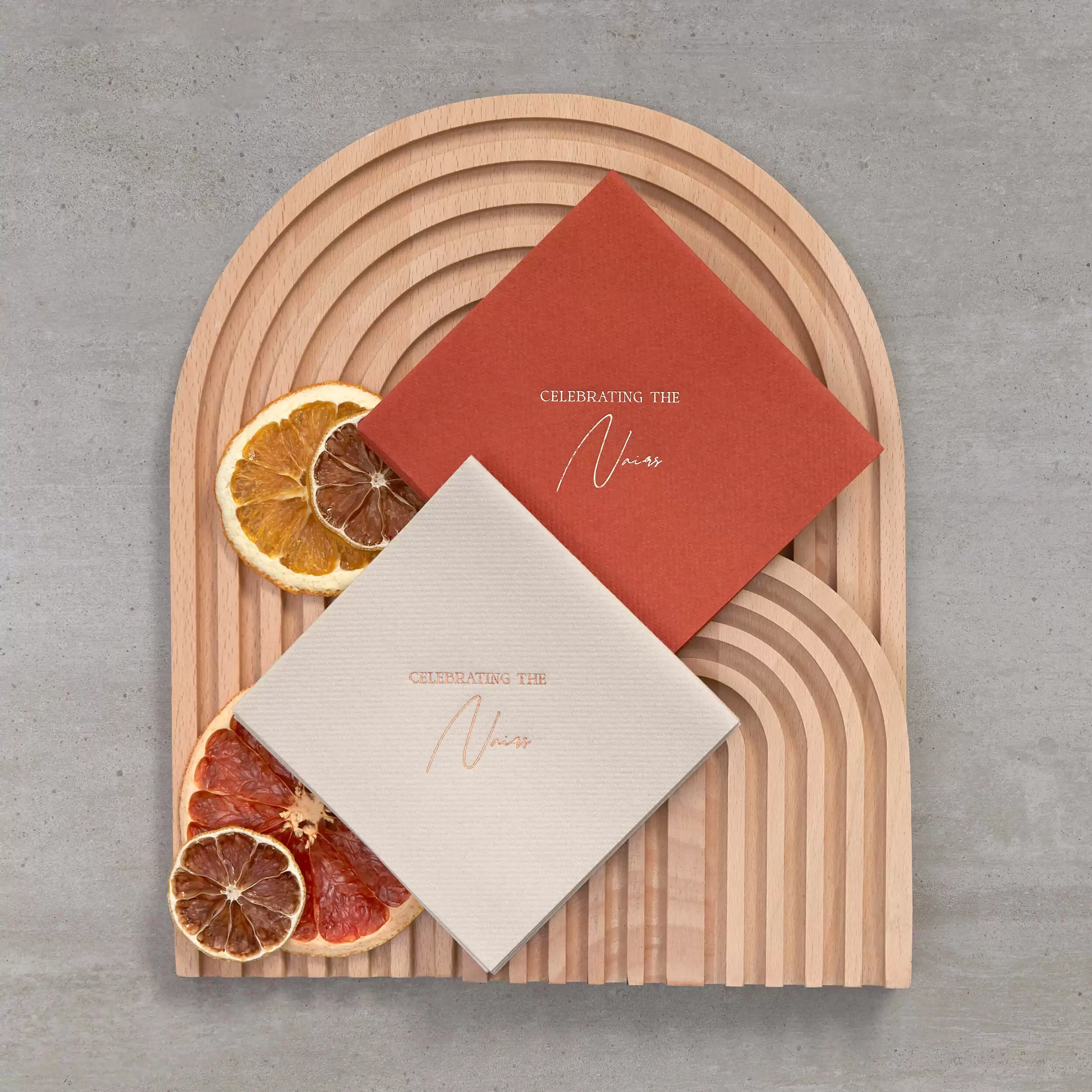 Boho Terracotta Wedding Celebration Napkin