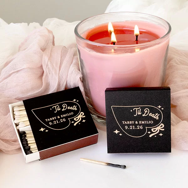 Til Death Heart Matchbox 