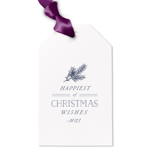 Custom Poptone Convertible Red Luggage Gift Tag with Matte White Foil Color has a Pine graphic and is good for use in Floral, Outdoors, Organic themed parties and couldn't be more perfect. It's time to show off your impeccable taste.