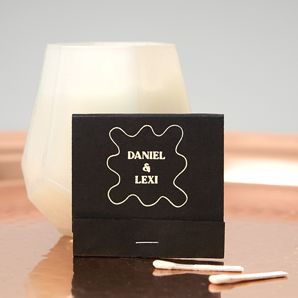 Pasta Party Names Matchbook