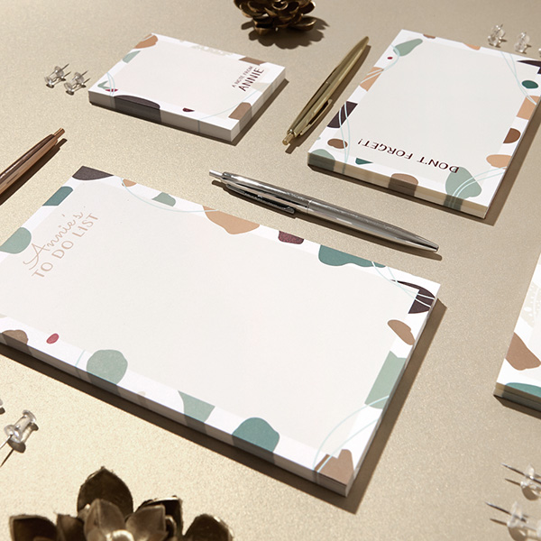 Personalized Note pad with pens