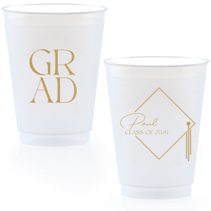 Grad Cap Personalized Year Cup